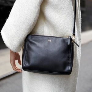 Lo & Sons The Pearl Black Crossbody Bag